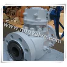 Top Entry Ball Valve Trunion Ball Valve with Worm Gear